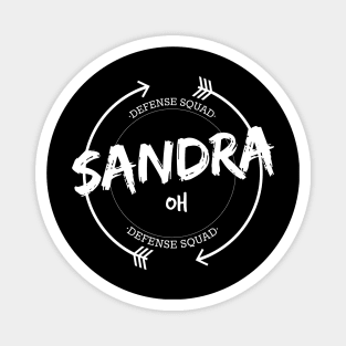 SANDRA OH DEFENSE SQUAD Magnet